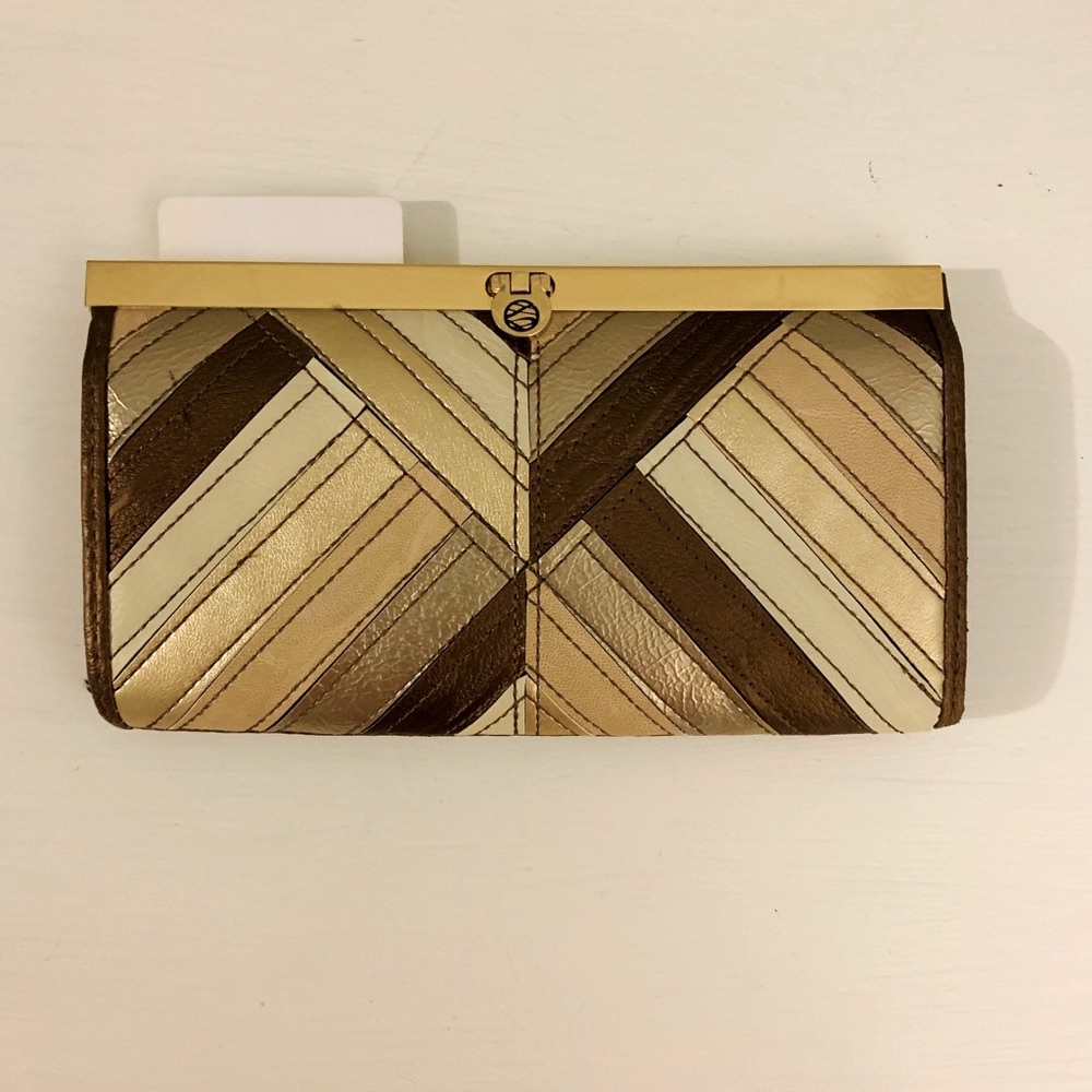 Gold Clutch Wallet
